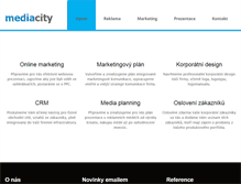 Tablet Screenshot of mediacity.name